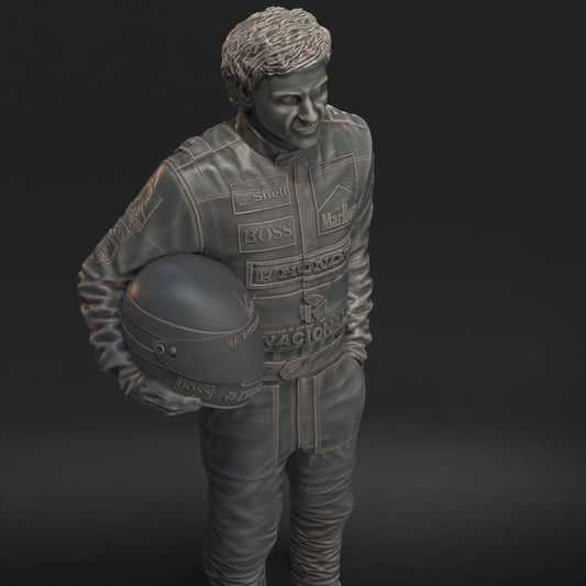 MM2056 Ayrton Senna F1 Figure