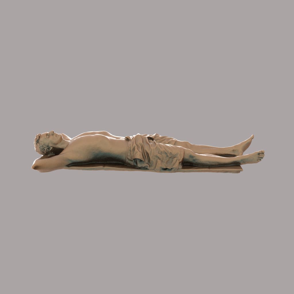 MM2064 Male on Beach Towel Figure