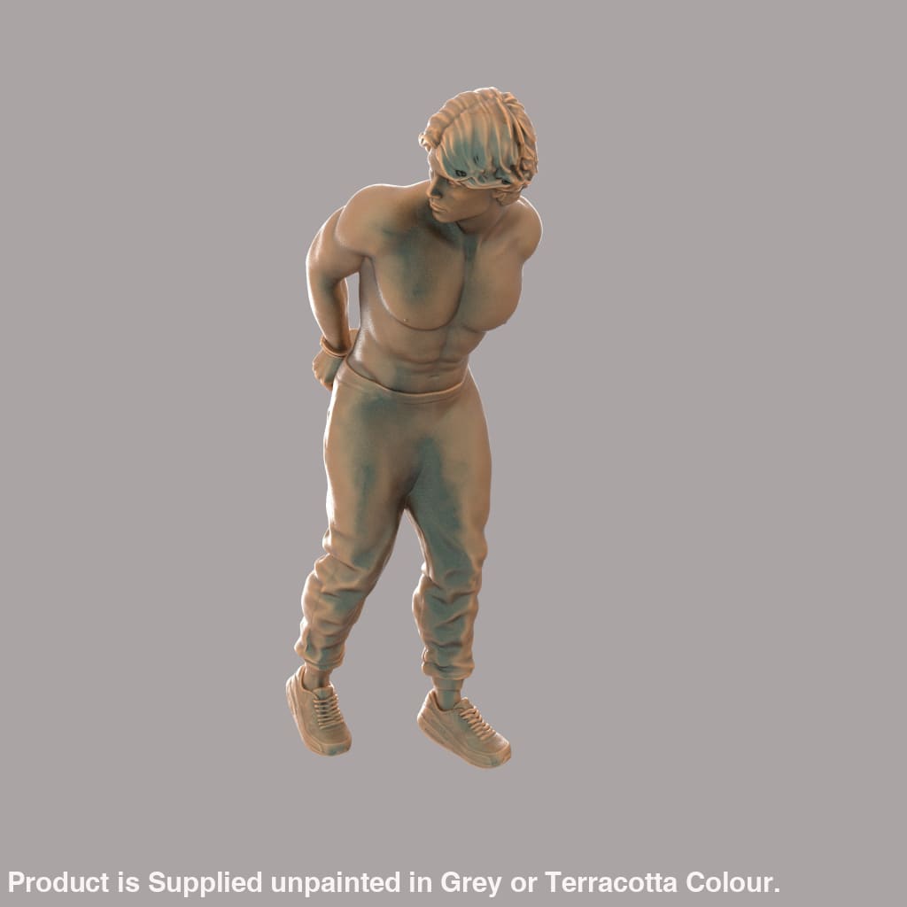 MM2067 Male in Handcuffs topless Figure