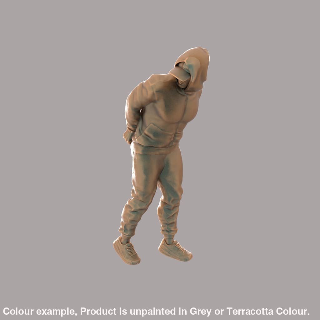 MM2068 Male in handcuffs wearing Hoodie Figure