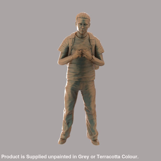 MM2070 Young Male with Rucksack Figure
