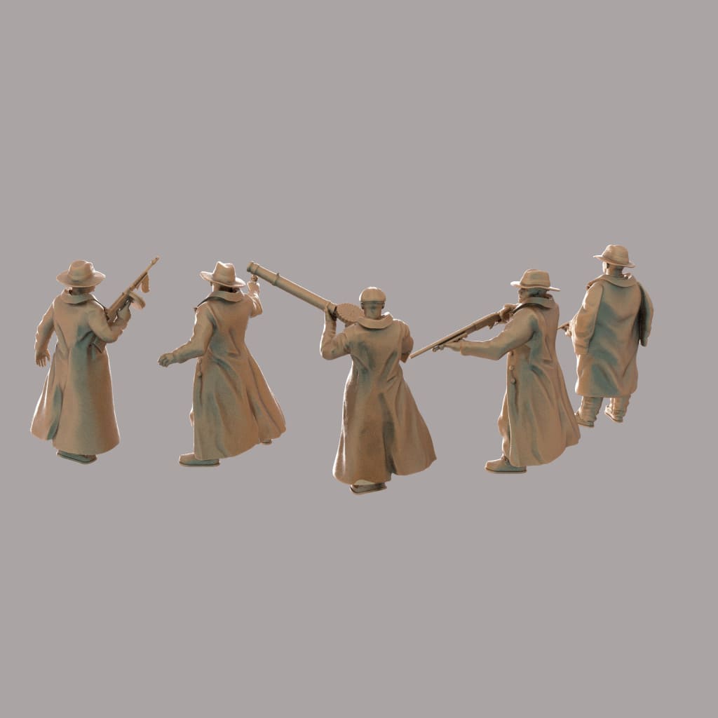 MM2071 Mafia Gang of Targa Florior Figure