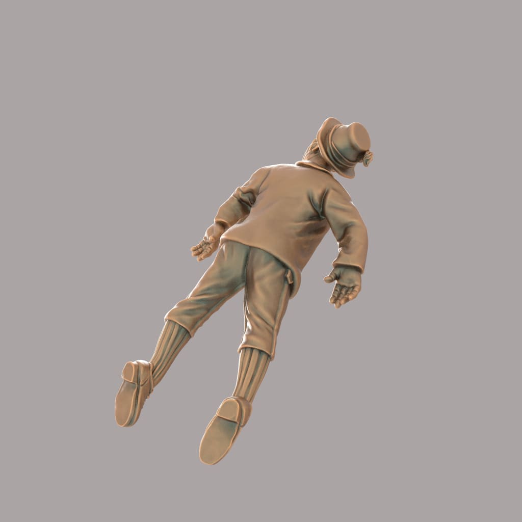 MM2073 Mafia Victims Targa Florior Figure