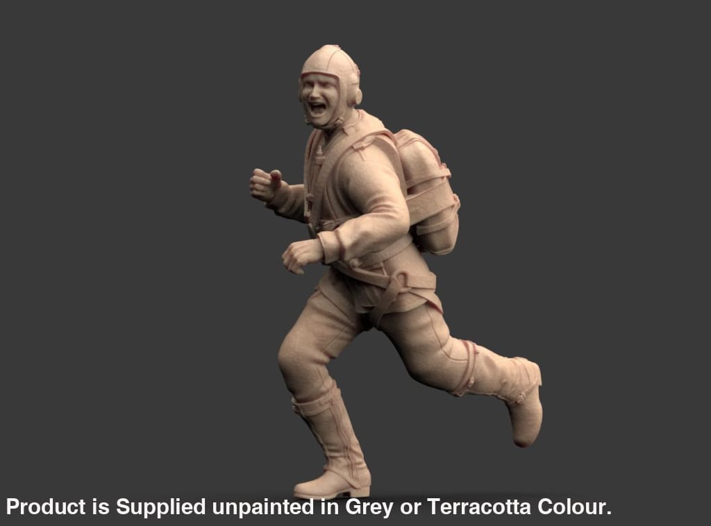 MM2079 Luftwaffe pilot running Figure