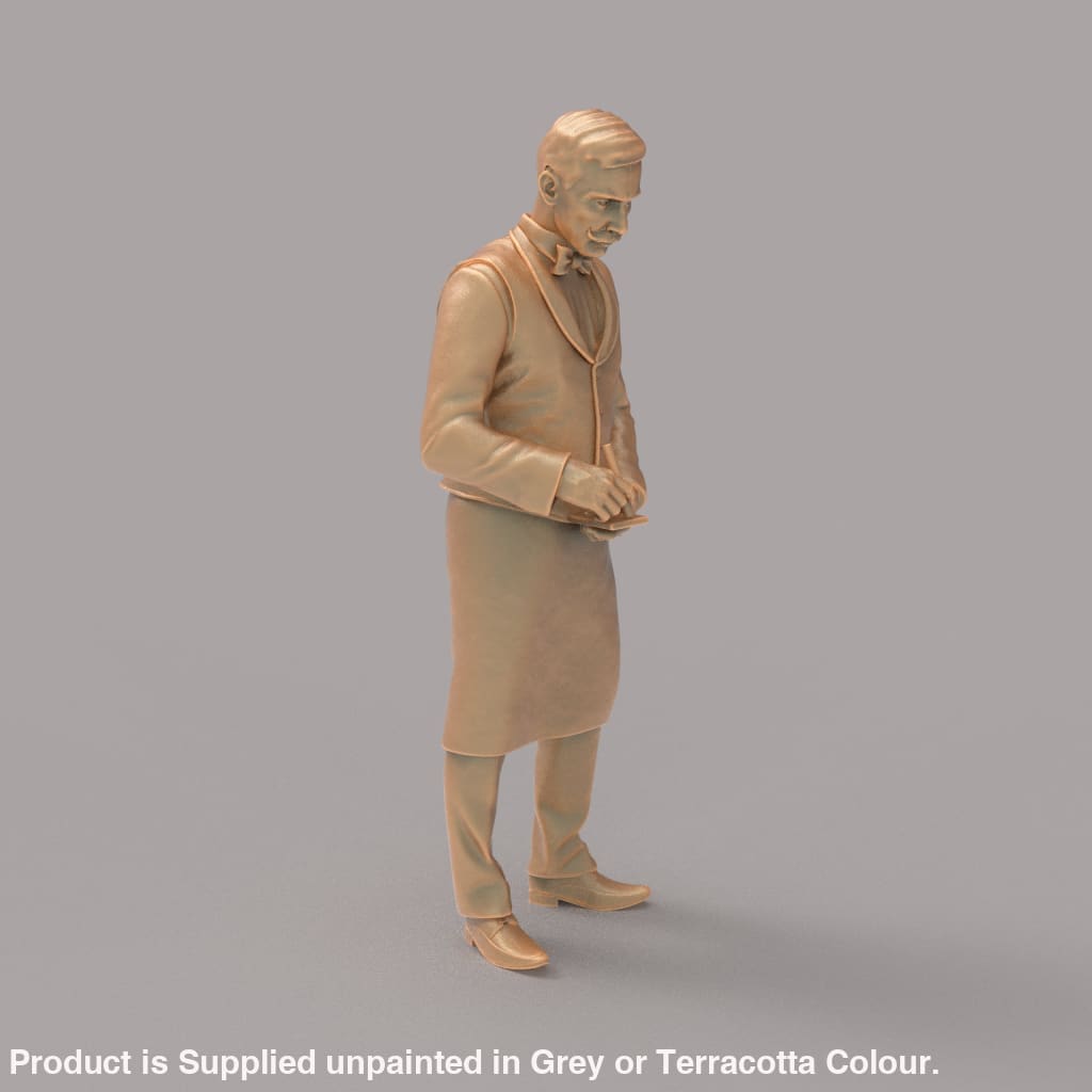 MM2083 Waiter Taking order Figure