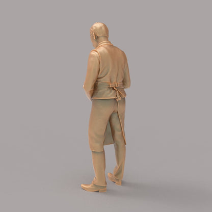 MM2083 Waiter Taking order Figure