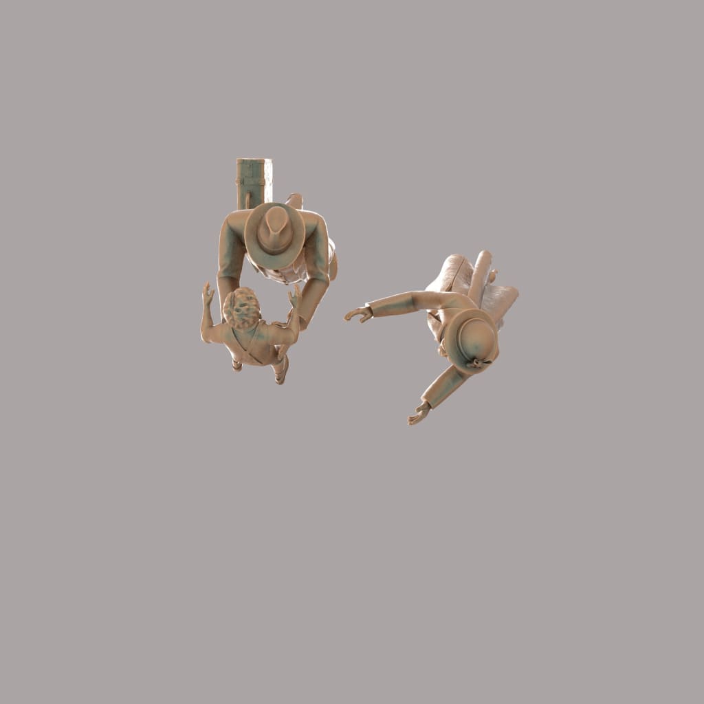 MM2104 Welcome Home Scene Figure