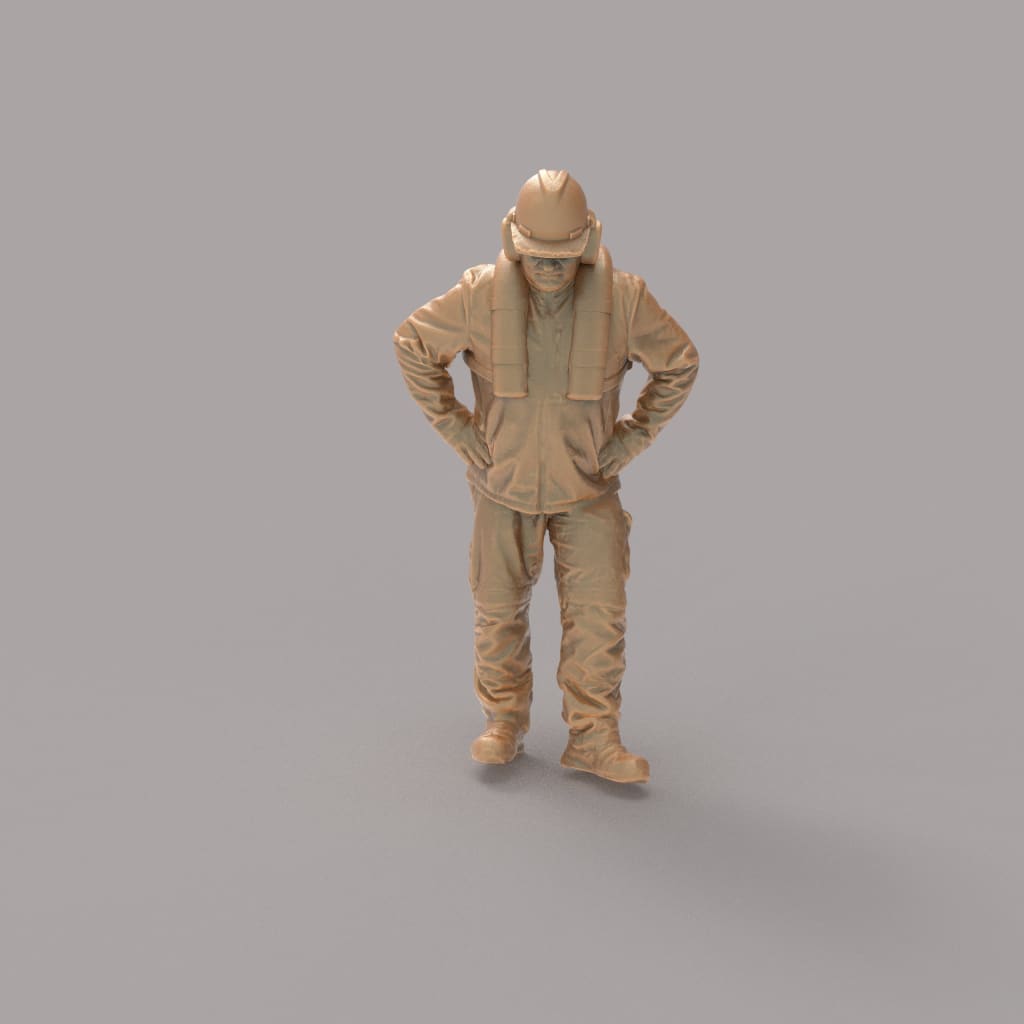 MM2105 Fisherman/Boat Crew D Figure