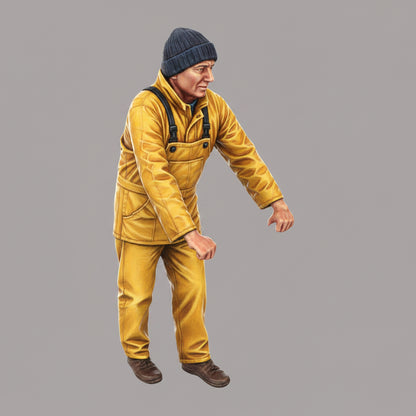 MM2105 Mallaig Fisherman/Boat Crew A Figure