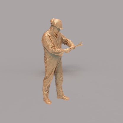 MM2106 Maintenance Worker Standing with spanner Figure