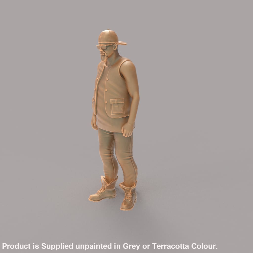 MM270 Male Biker/Hells Angel Figure