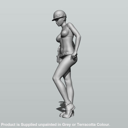 Girl Builder In Bikini Figure