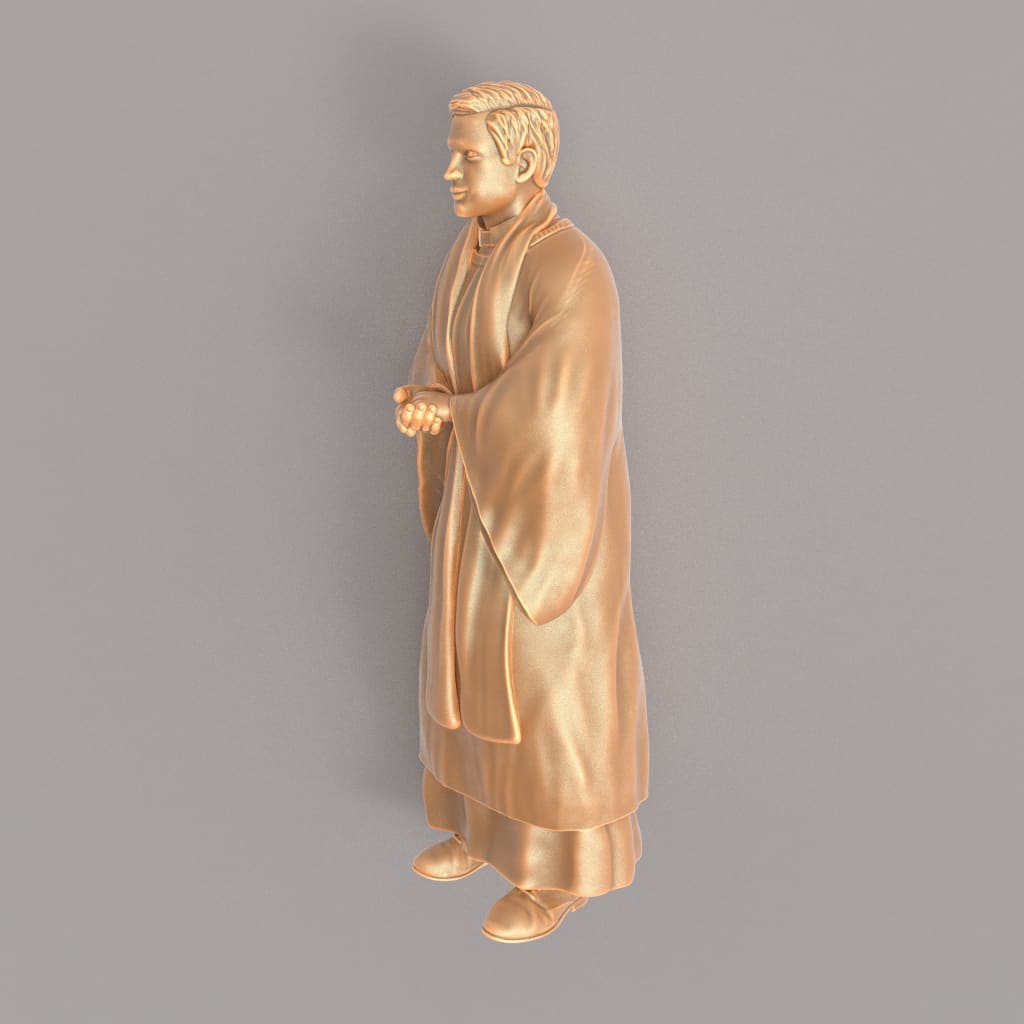 MM316 Male Vicar/Clergy Figure