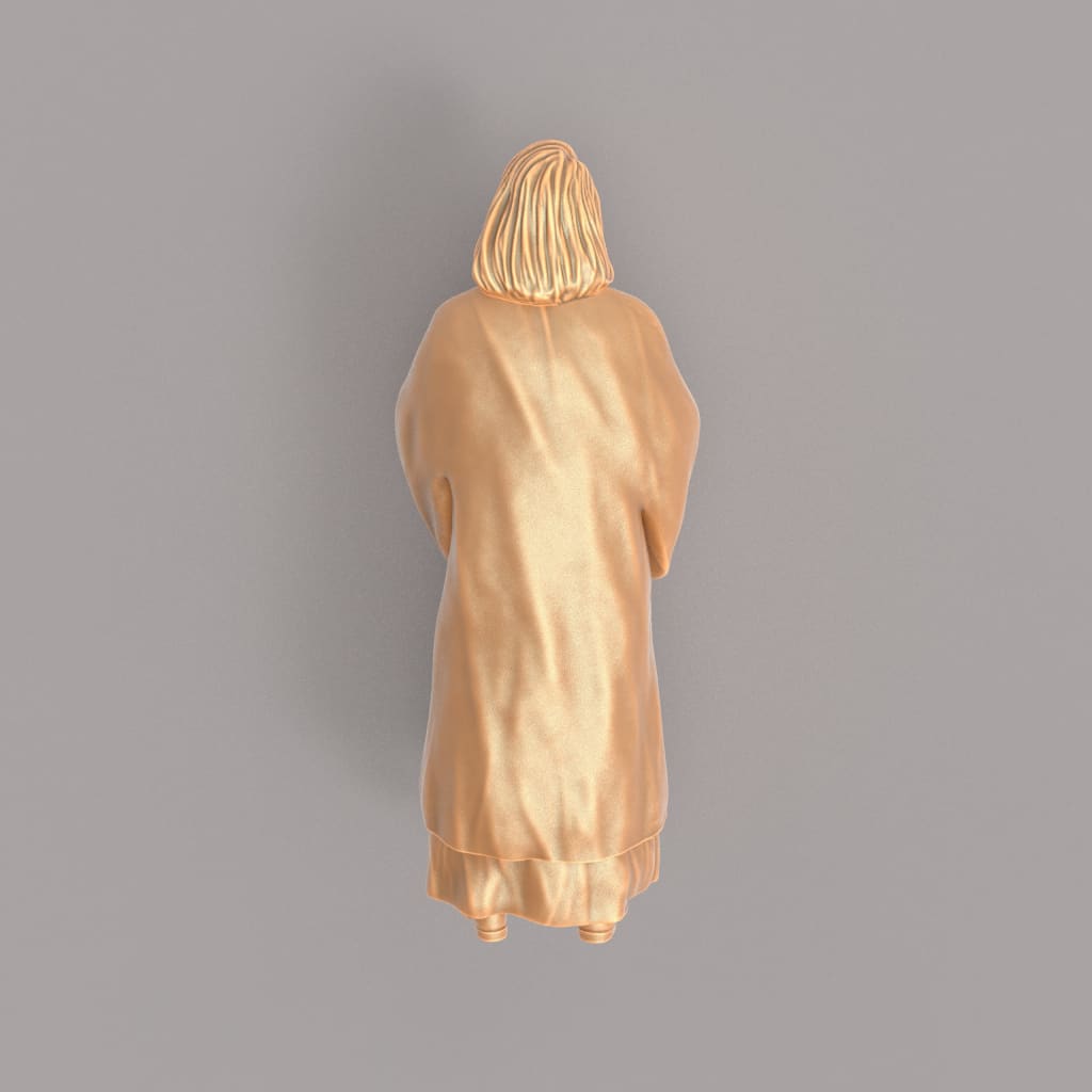 MM324 Female Vicar/Clergy Figure