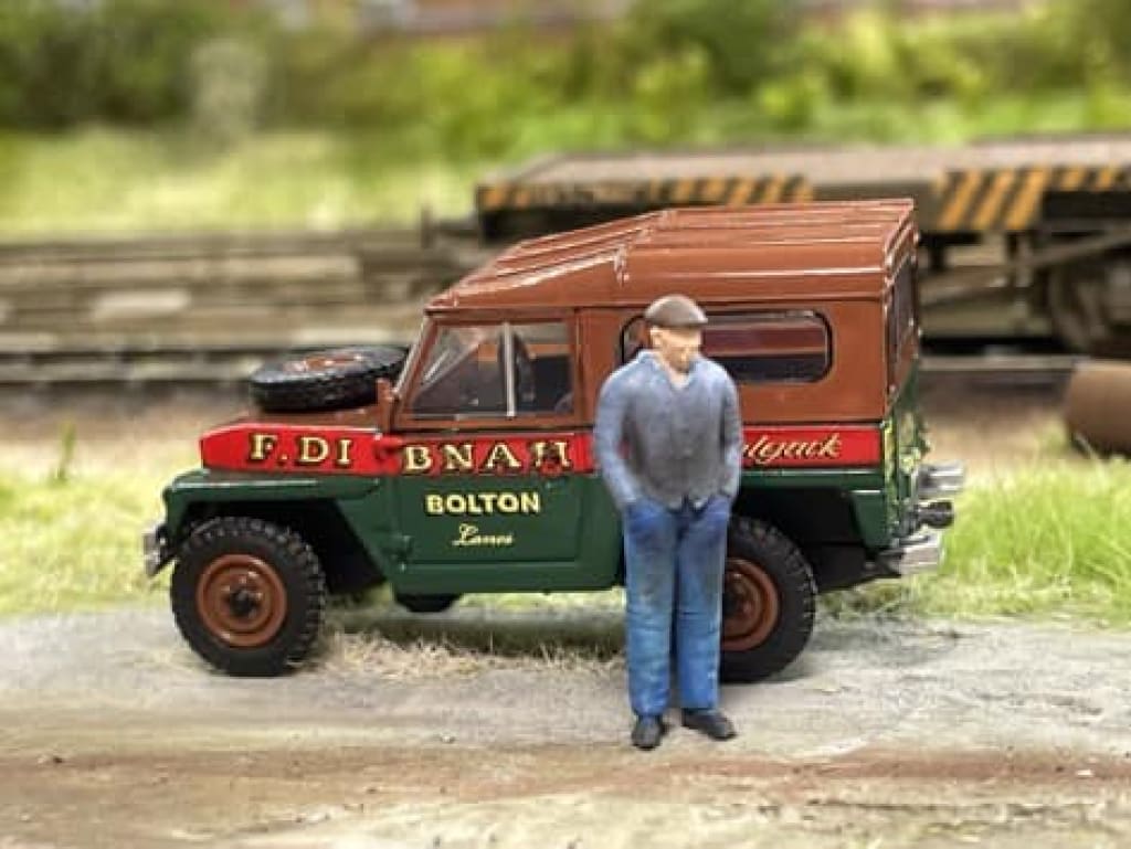 Mm408 Fred Dibnah Mbe Figure