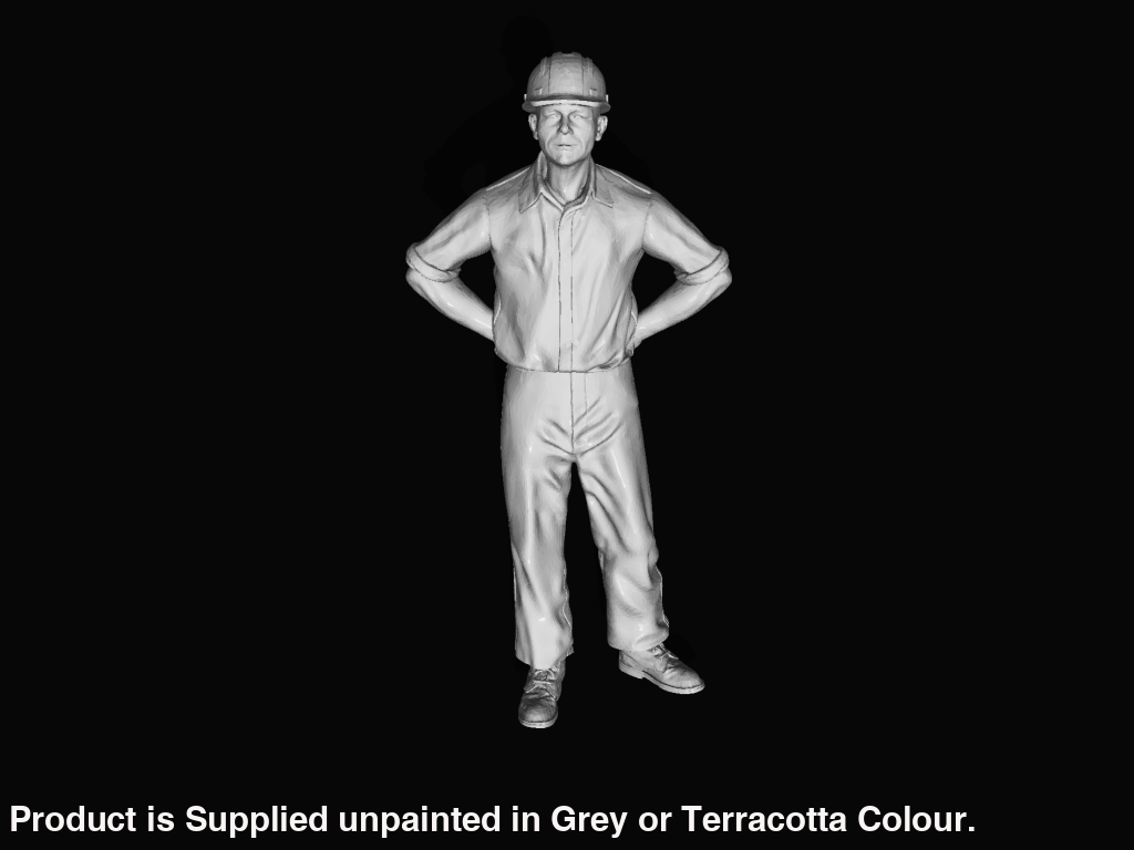 MM410 Builder Arms on Hips Figure