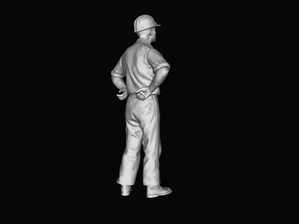 MM410 Builder Arms on Hips Figure