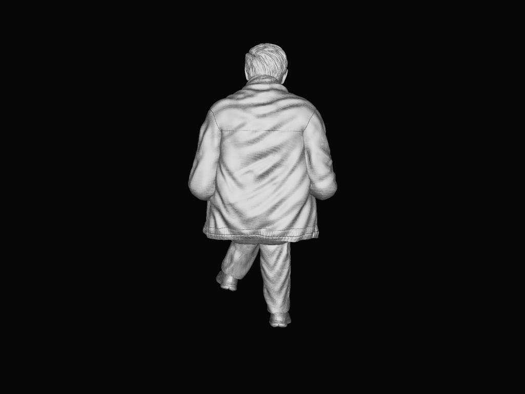 MM425 Old man Sitting Figure