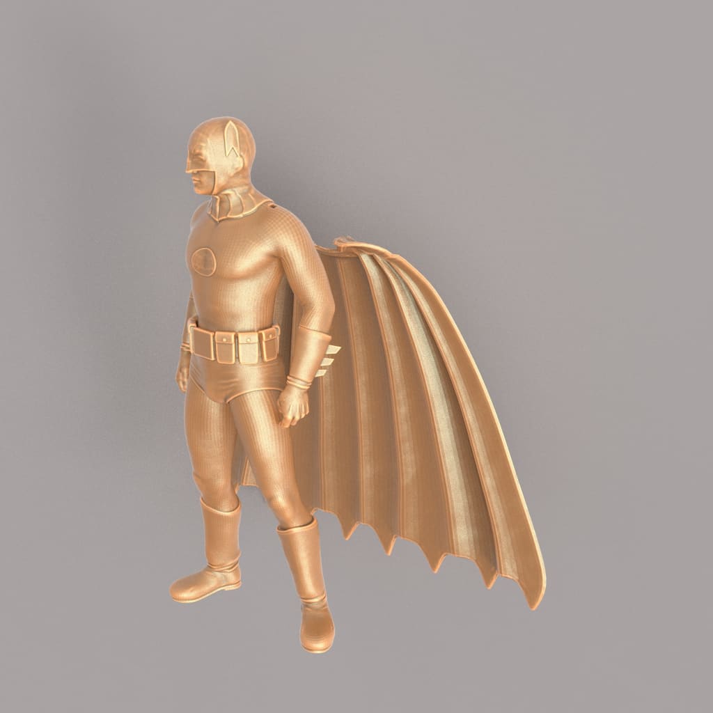 MM491 Batman with Cape Figure