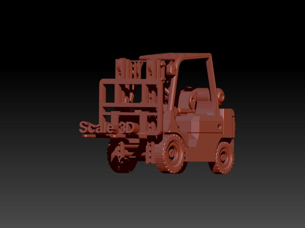 MM5034 Forklift 1:76 Vehicle