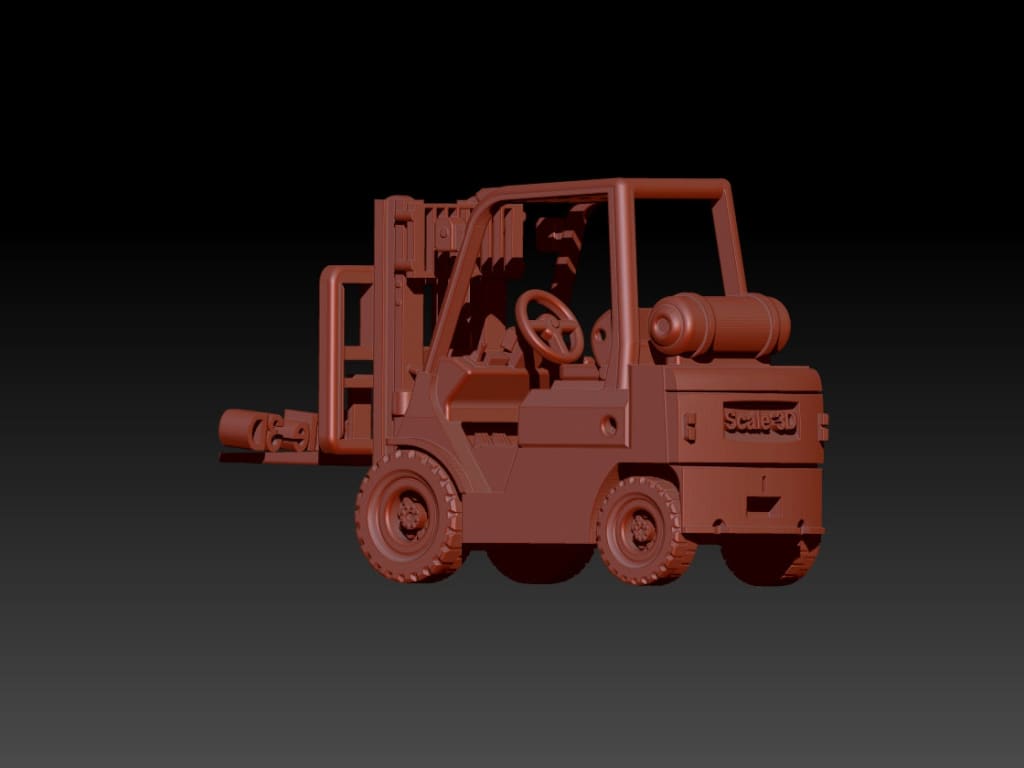 MM5034 Forklift 1:76 Vehicle