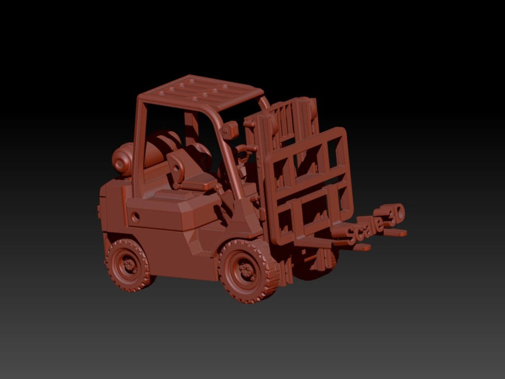 MM5034 Forklift 1:76 Vehicle