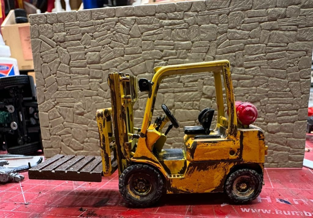 MM5034 Forklift 1:76 Vehicle