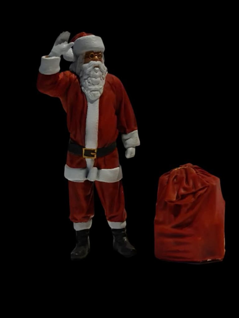 Mm511 Christmas Santa And Presents Figure
