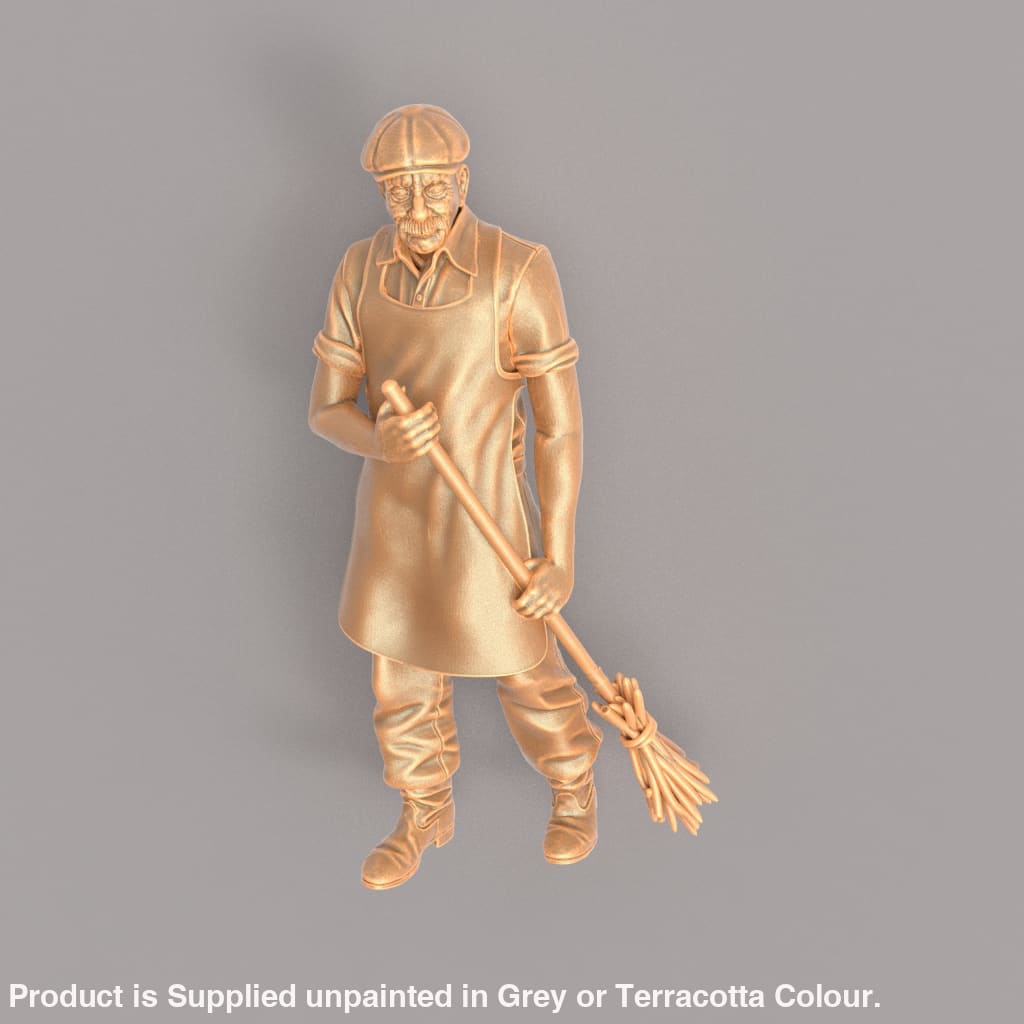 MM545 Grandad With Brush 1940’s Style Figure