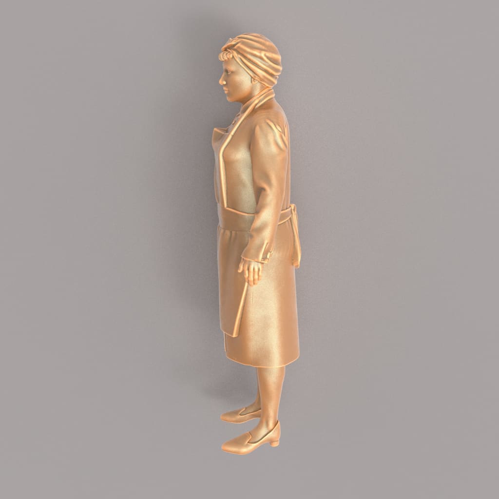 MM554 1940’s Style Housewife in Apron Figure