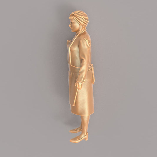 MM554 1940’s Style Housewife in Apron Figure