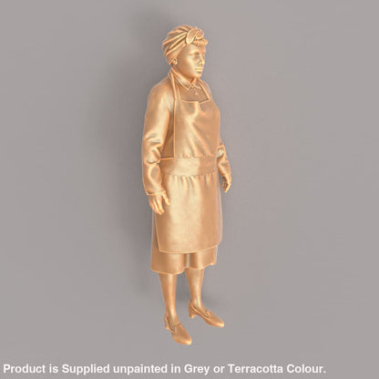 MM554 1940’s Style Housewife in Apron Figure