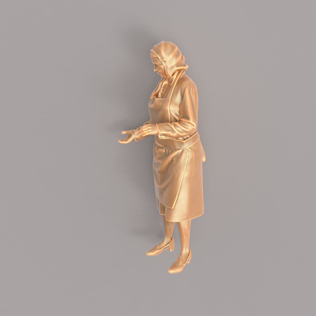 MM559 1940’s Style Pensioner Figure