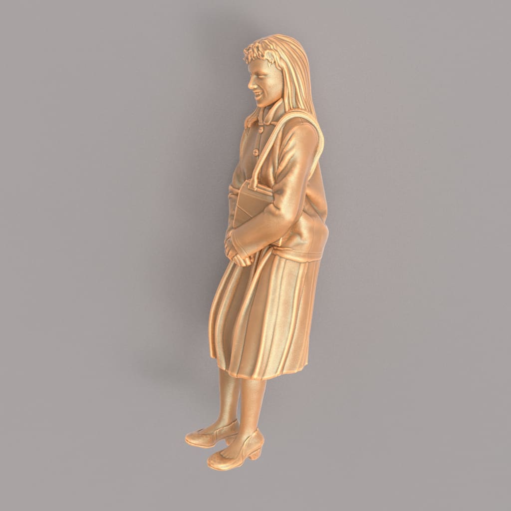 MM565 1940’s Style Young Female Figure