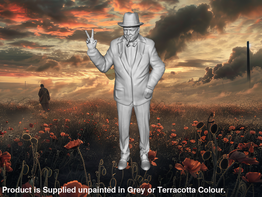 Mm592 Winston Churchill Figure