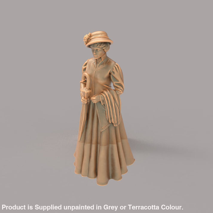 MM622B Edwardian/Victorian Female Figure – Scale Scenery And Figures
