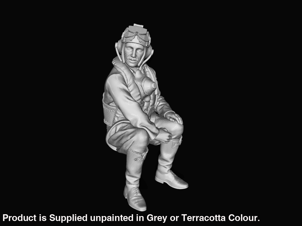 MM654 WW2 Pilot 4 Figure