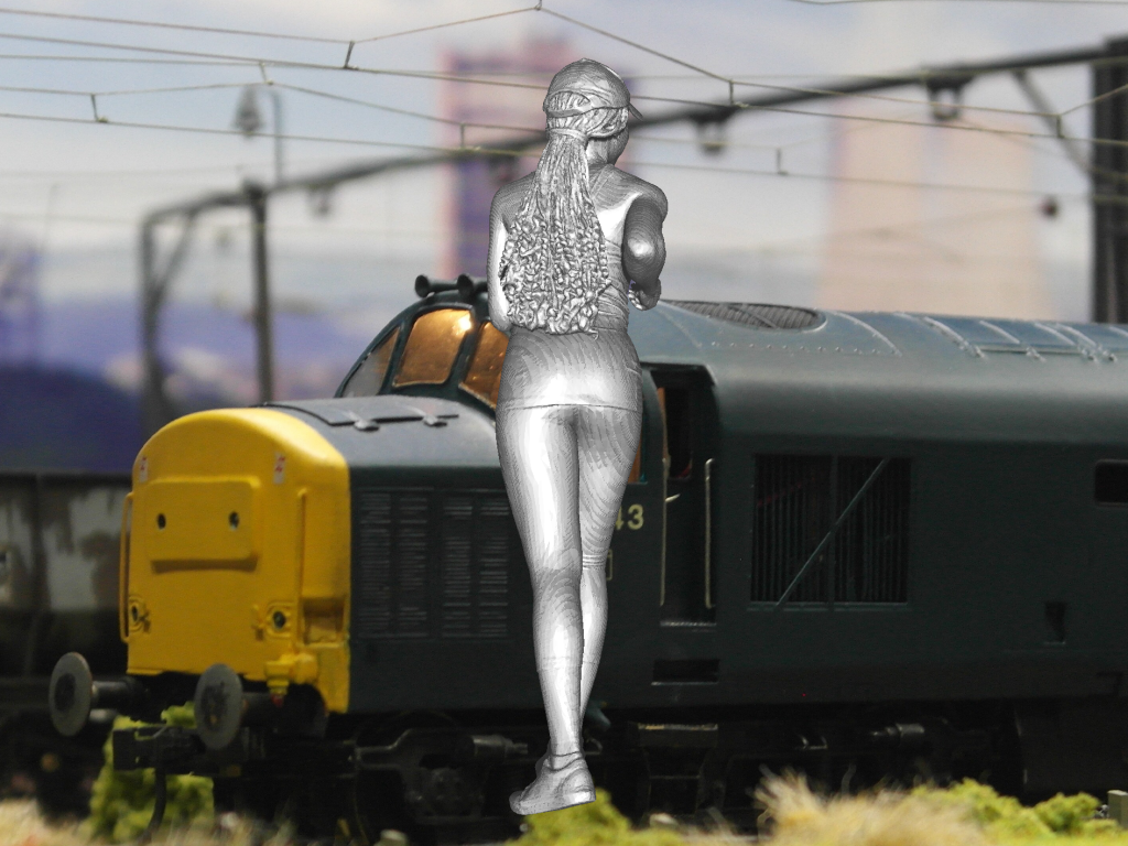 Mm703 - Female Runner Figure