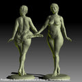 MM732 Baigneuse Nude female figurine Figure