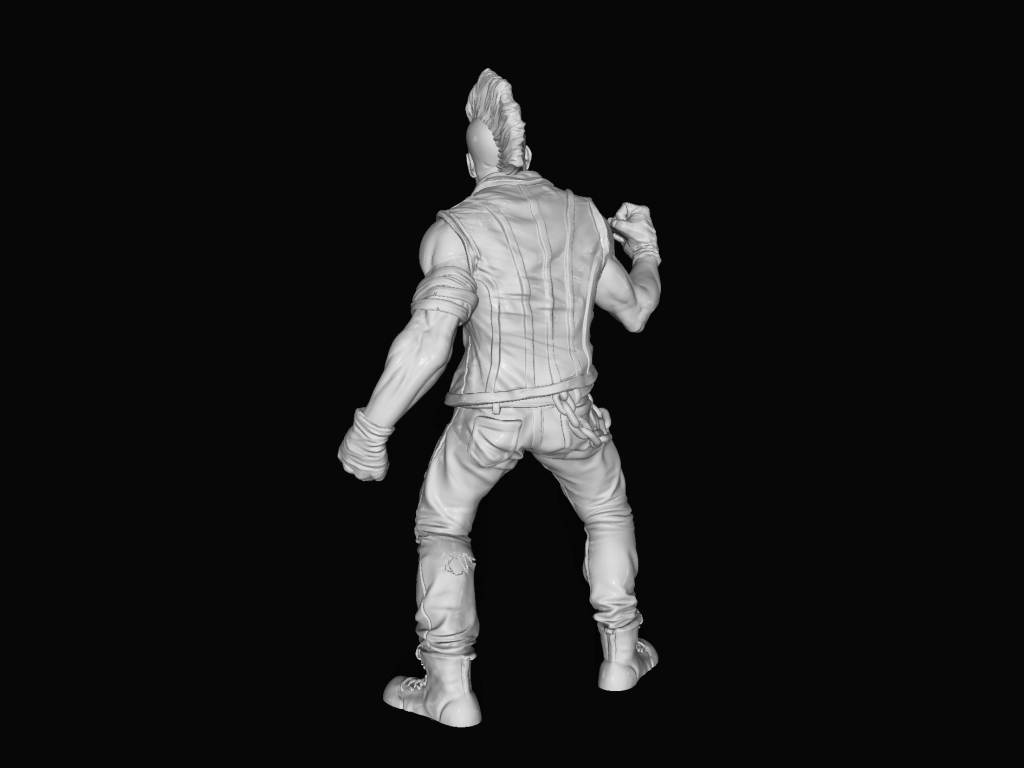 MM801 Punk Rocker Figure
