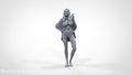 Skant Clad Female Smoking Mm813 Figure