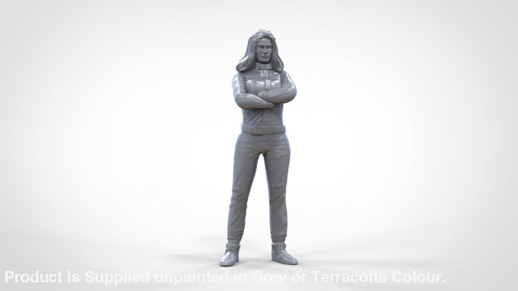 Mm848 Woman Race Driver Figure