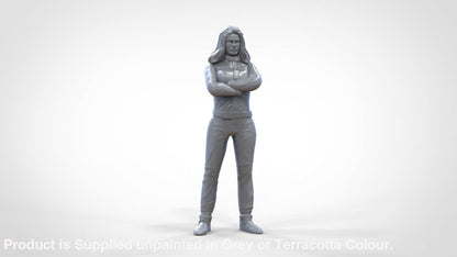 Mm848 Woman Race Driver Figure