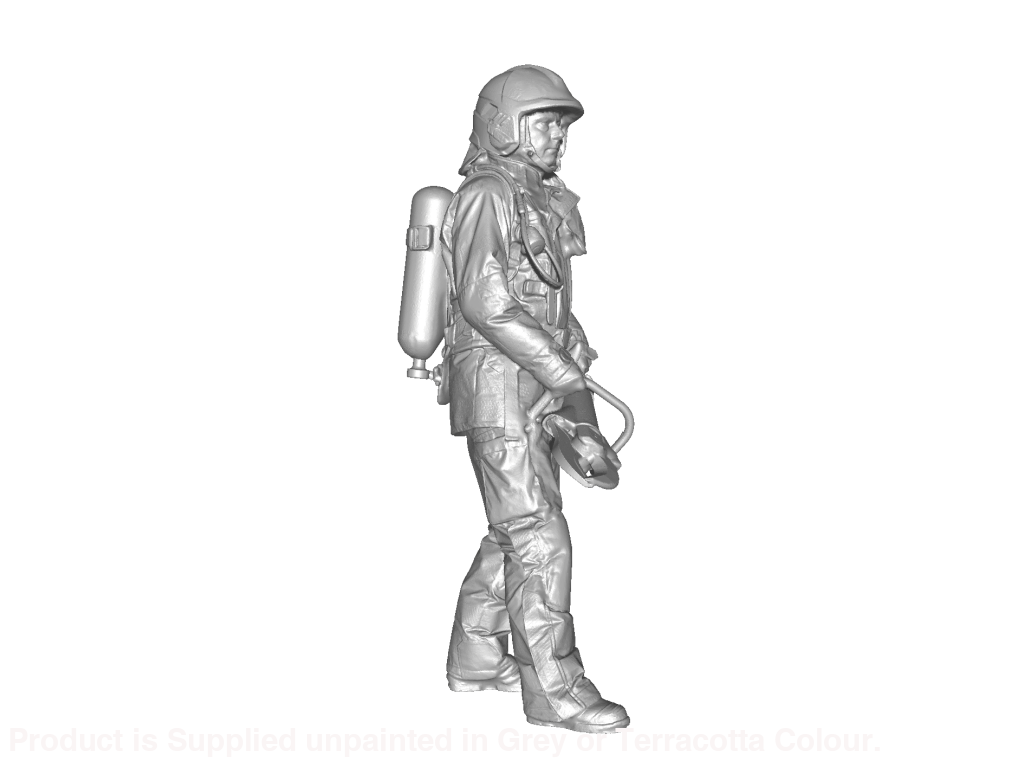 Mm854 Fireman Scan - Jaws Of Life Figure