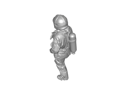 Mm854 Fireman Scan - Jaws Of Life Figure