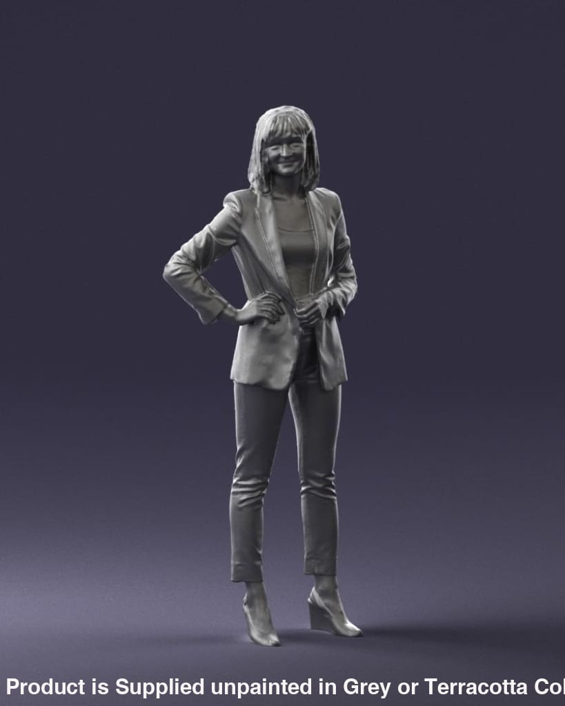 Mm860 Business Woman In Suit Figure