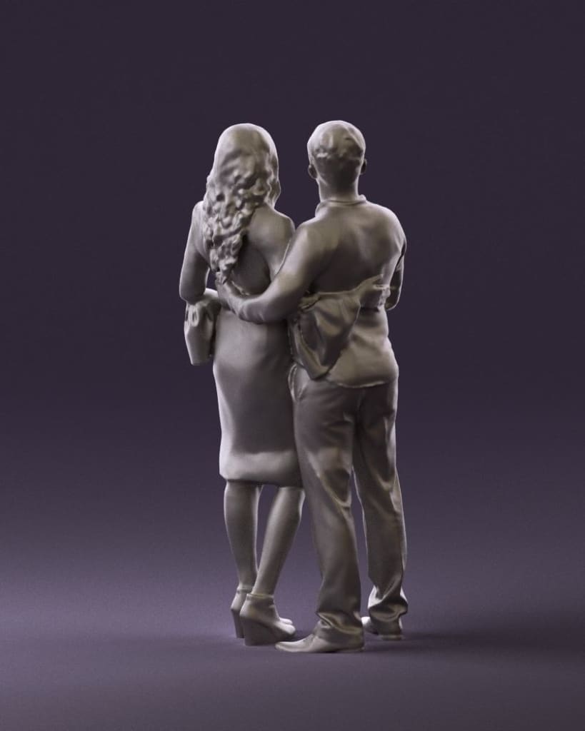 Mm864 Young Couple Figure