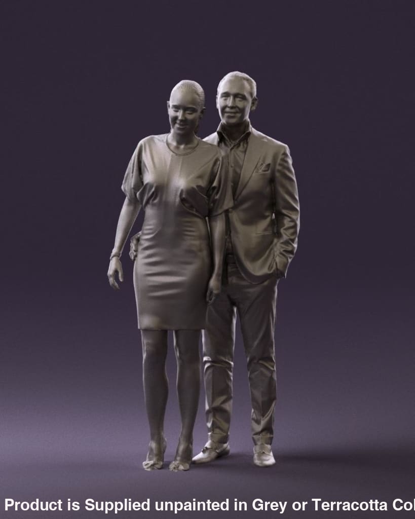 Mm865 Smart Male And Female Couple Figure