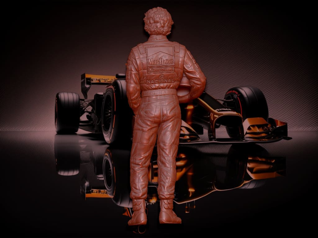 MM925 Ayrton Senna da Silva Trade - Figure