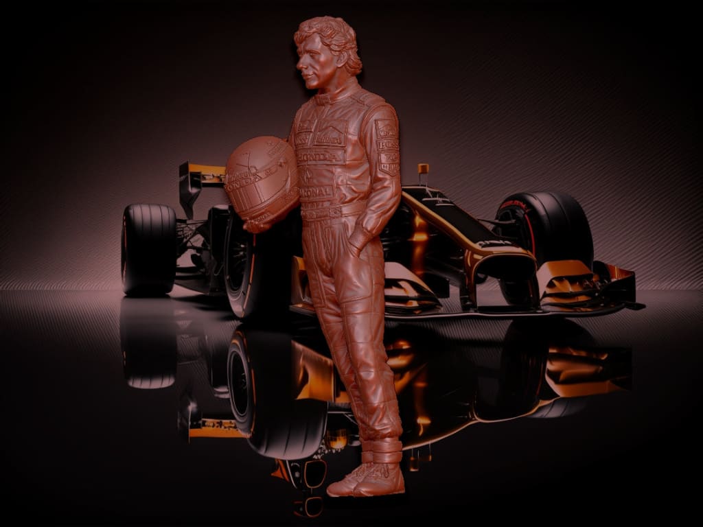 MM925 Ayrton Senna da Silva Trade - Figure